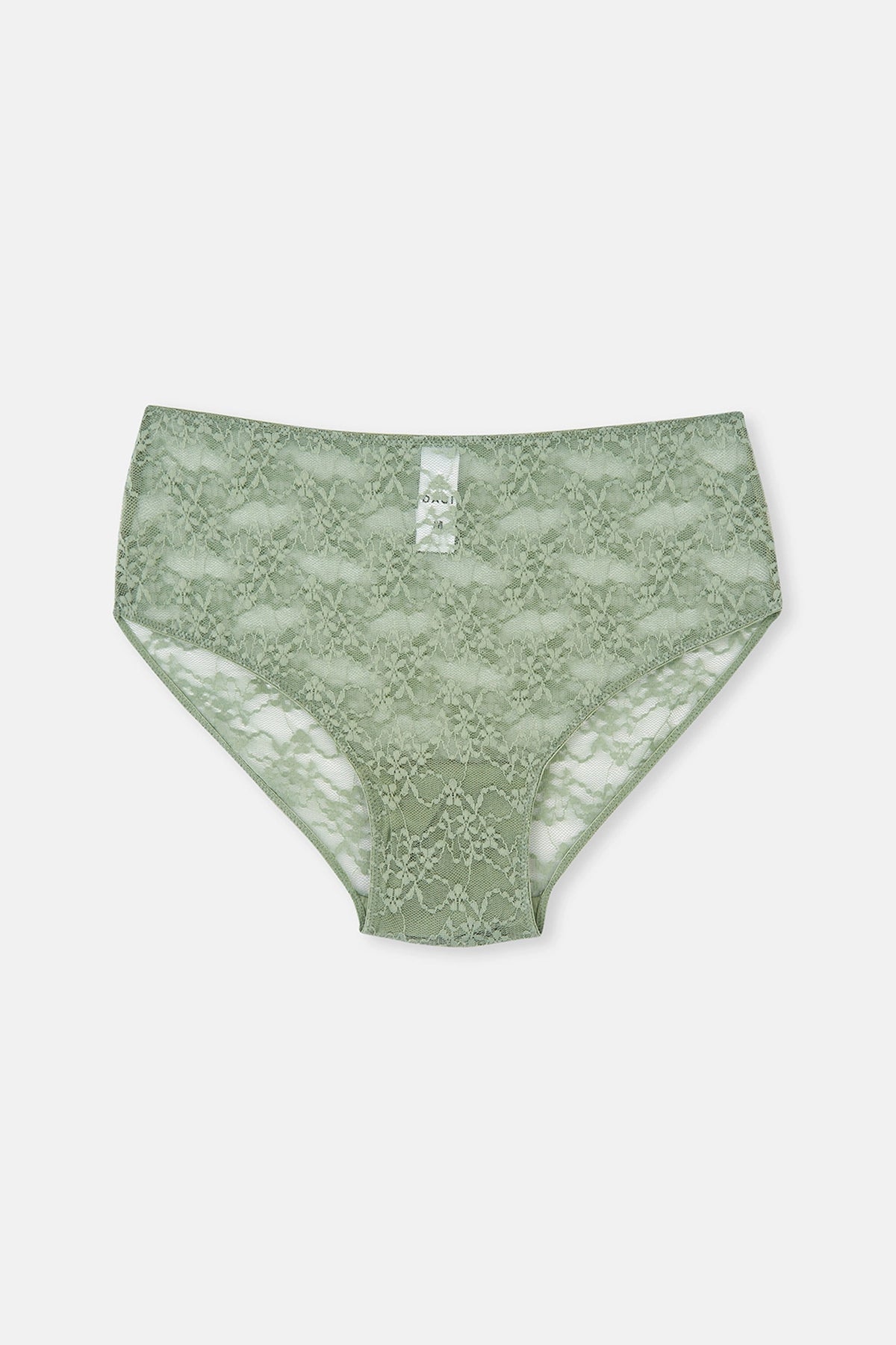 Yeşil Yüksek Bel Slip