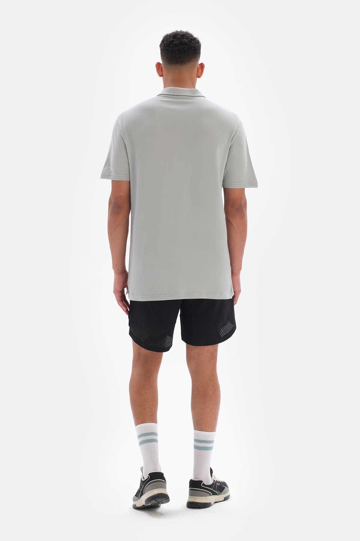 Gri Dagi Active Kısa Kol Polo Yaka T-Shirt