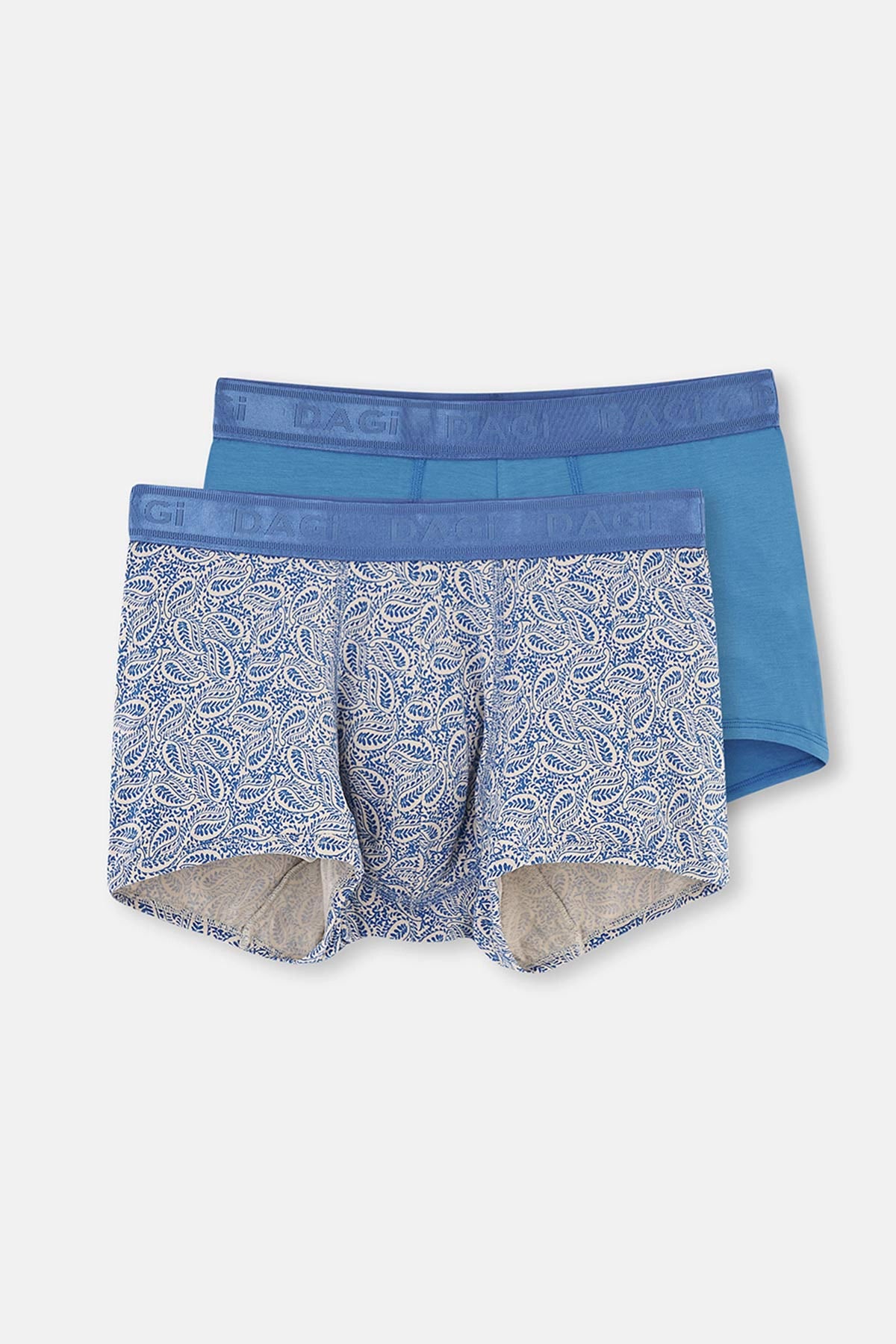 Mavi D-Man 2'Li Modal Boxer