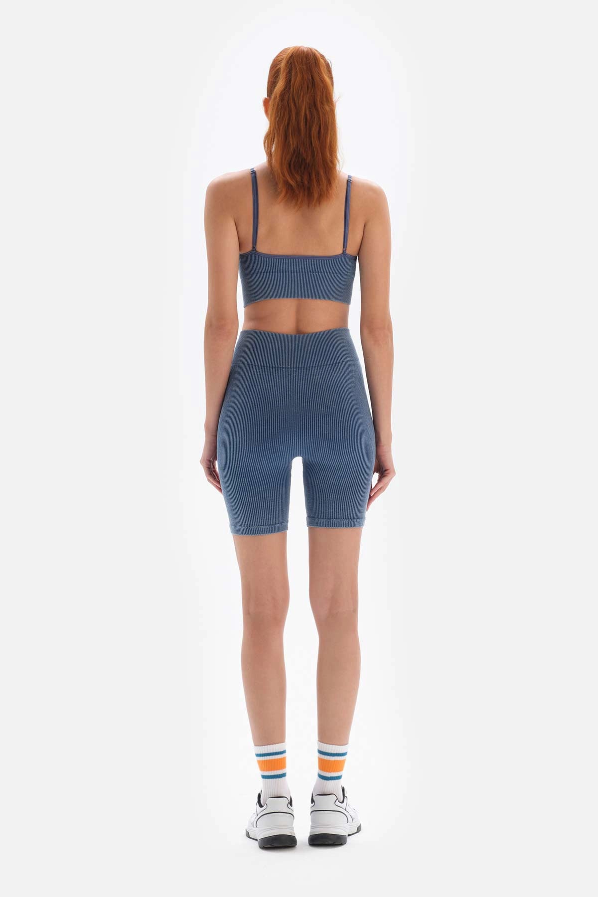 Indigo Dagi Active Seamless Biker Spor Tayt
