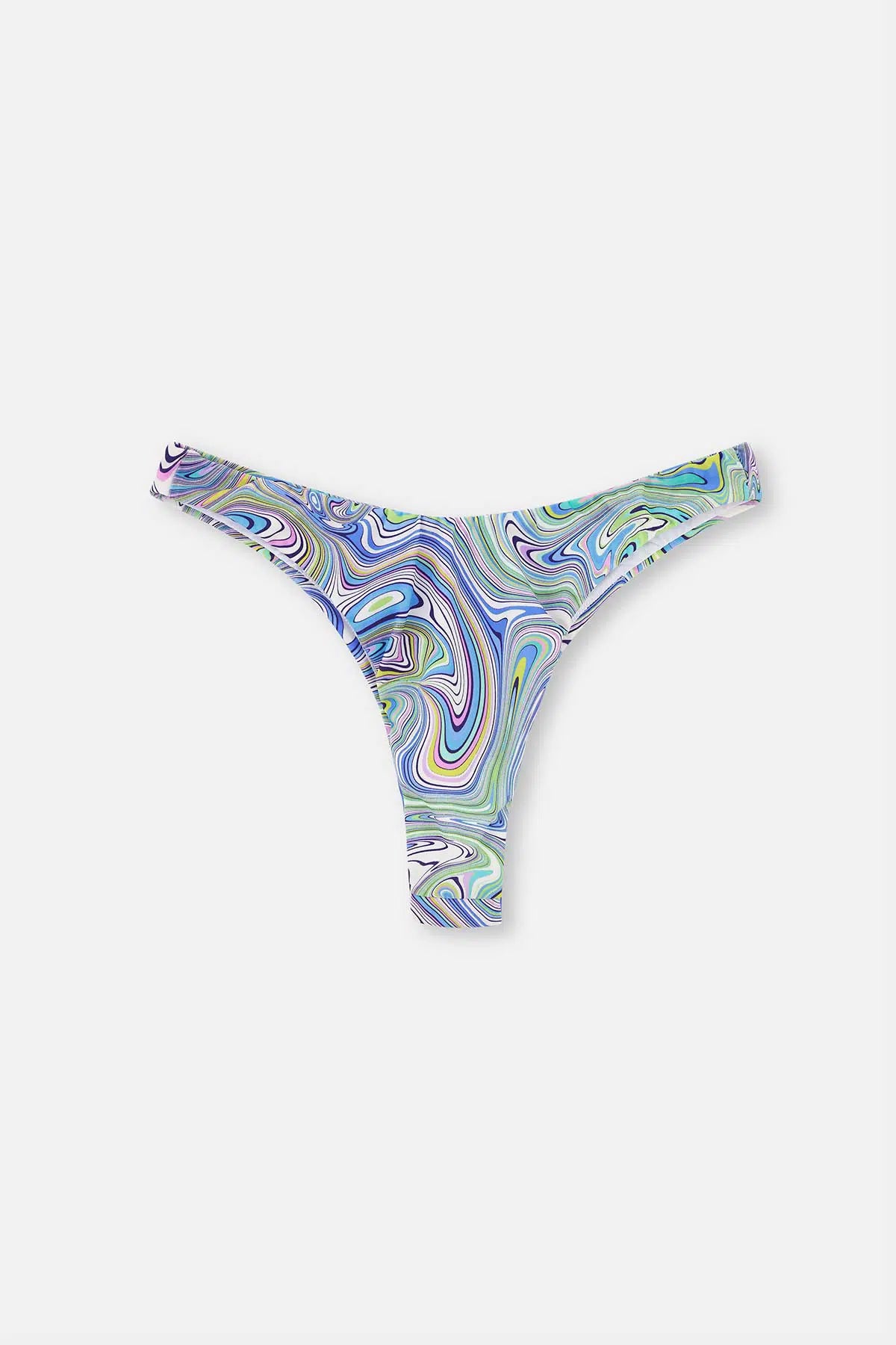 Lila - Yeşil Brazilian Bikini Altı