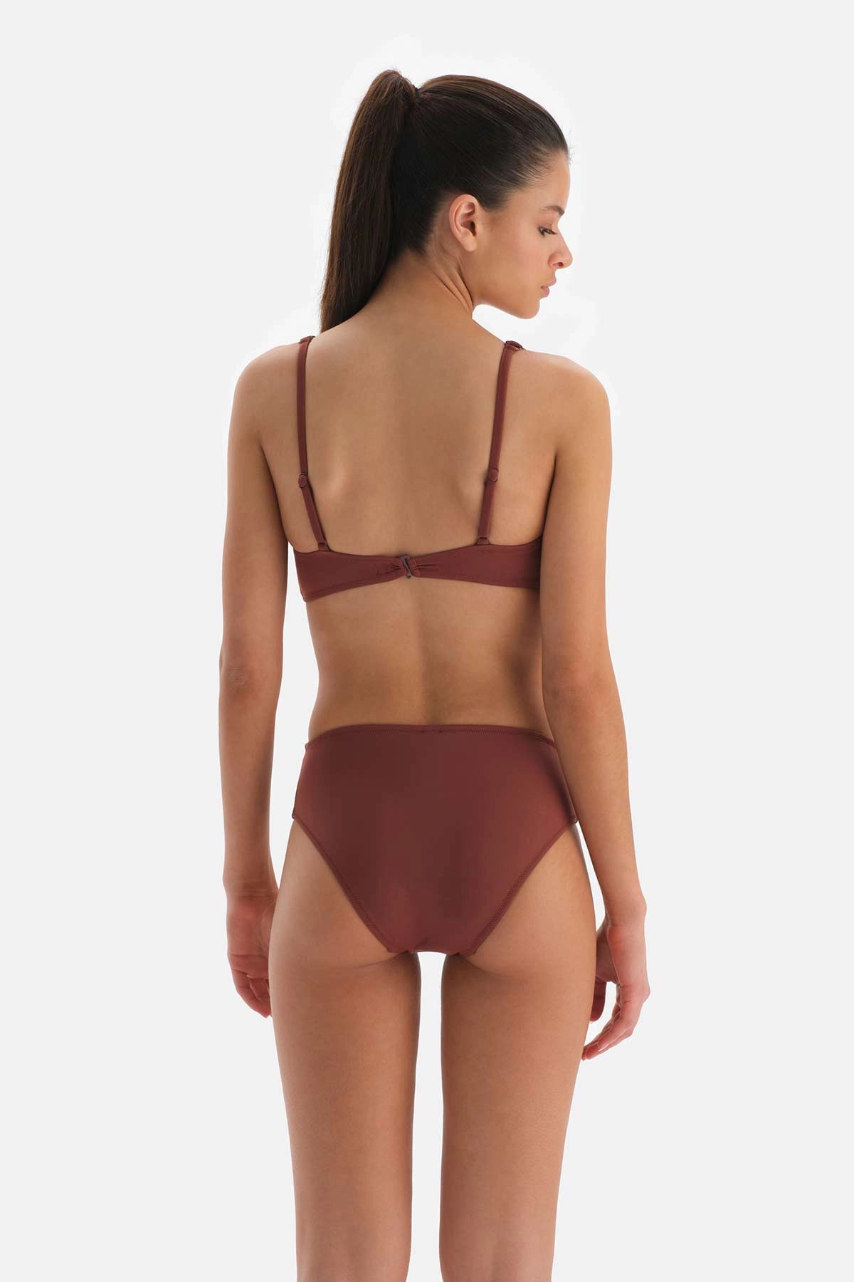 Kahve Normal Bel Bikini Altı