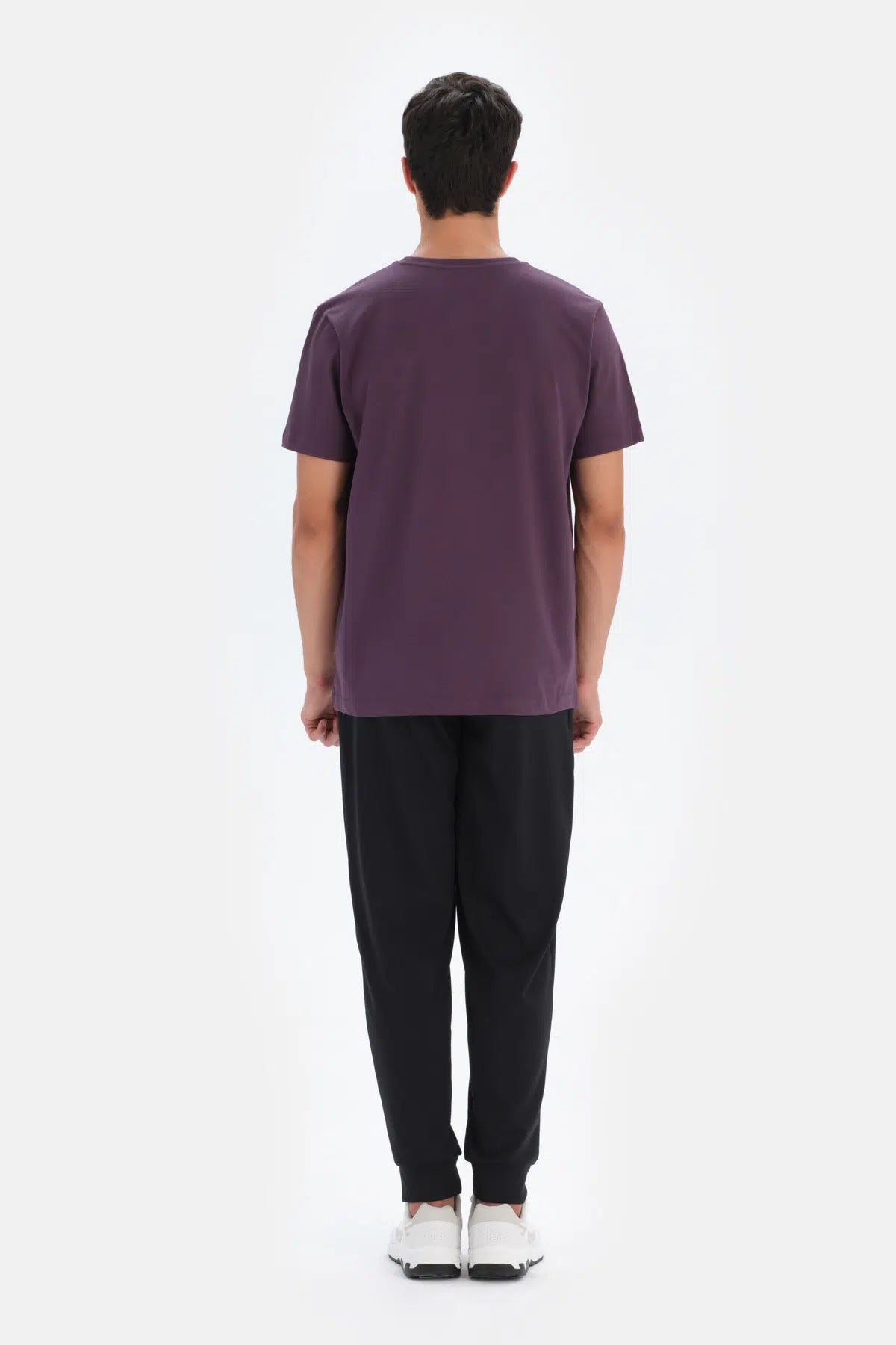 Mürdüm Dagi Active Bisiklet Yaka Baskı Detaylı T-Shirt