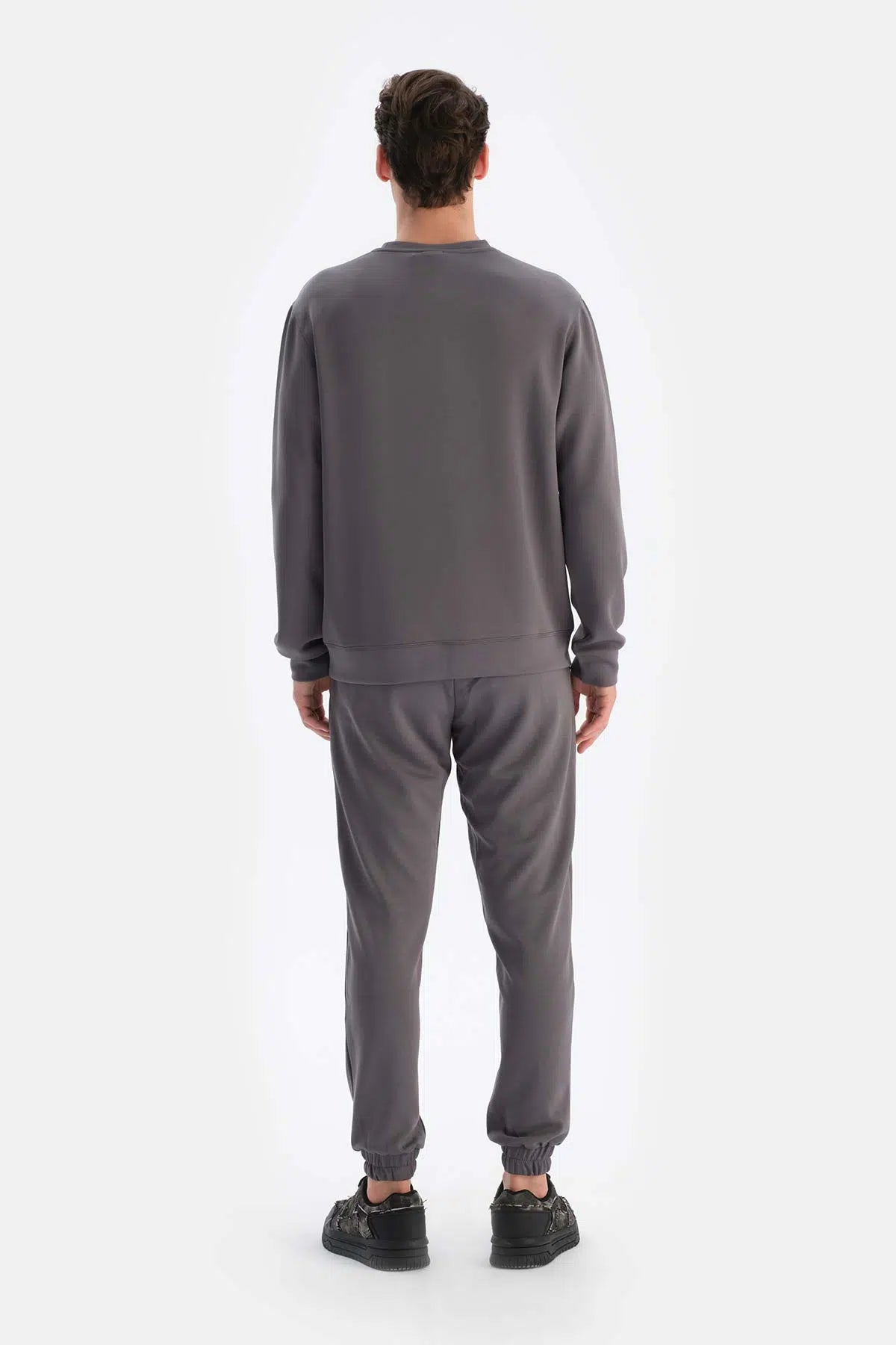 Füme Jogger Paça Eşofman Altı