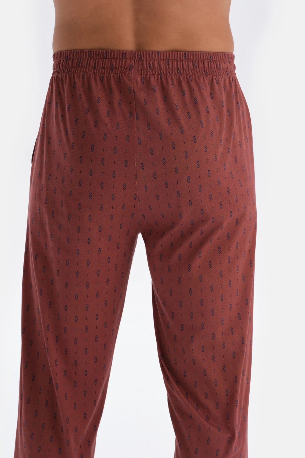 Ekru Yarım Patlı Cep Detaylı Modal Pijama Takımı