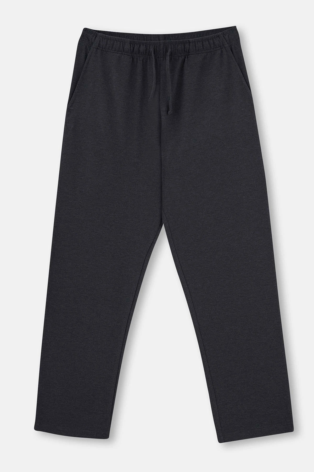Füme Regular Fit Boru Paça Everfresh Pijama Altı