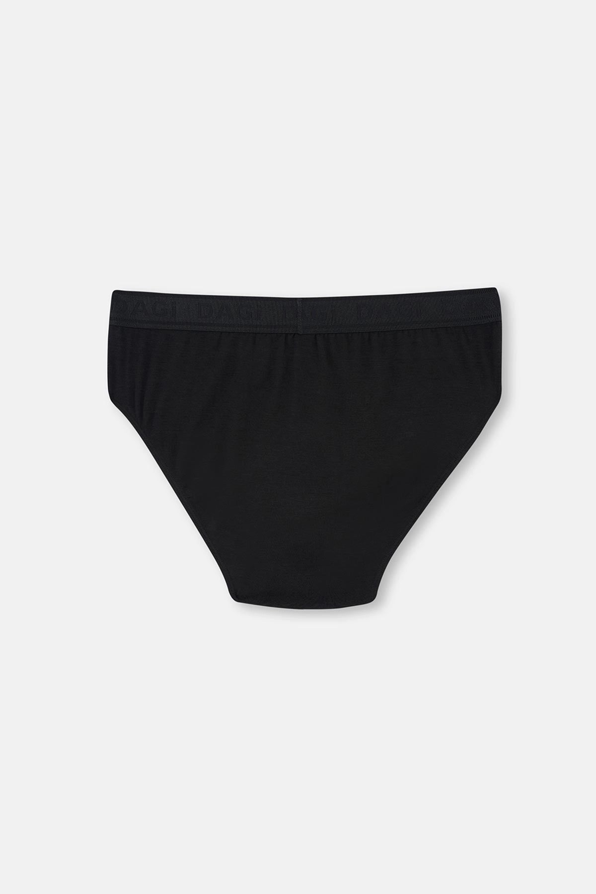 Siyah Basıc Modal Slip
