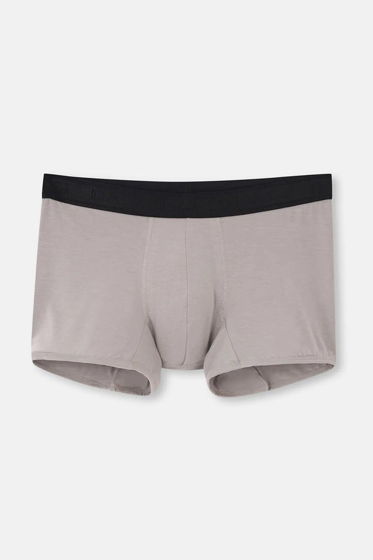 Açık Gri-Gri 3'Lü Desenli Micro Modal Boxer