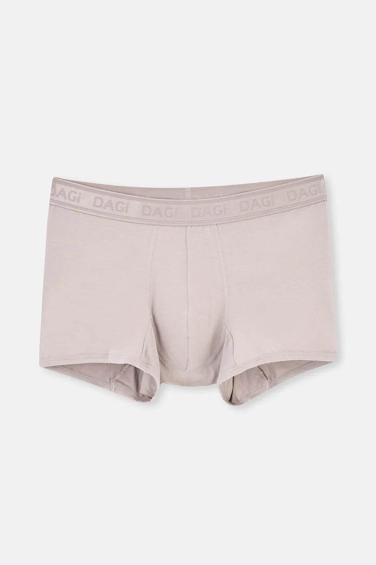 Açık Gri-Gri 3'lü Desenli Micro Modal Boxer