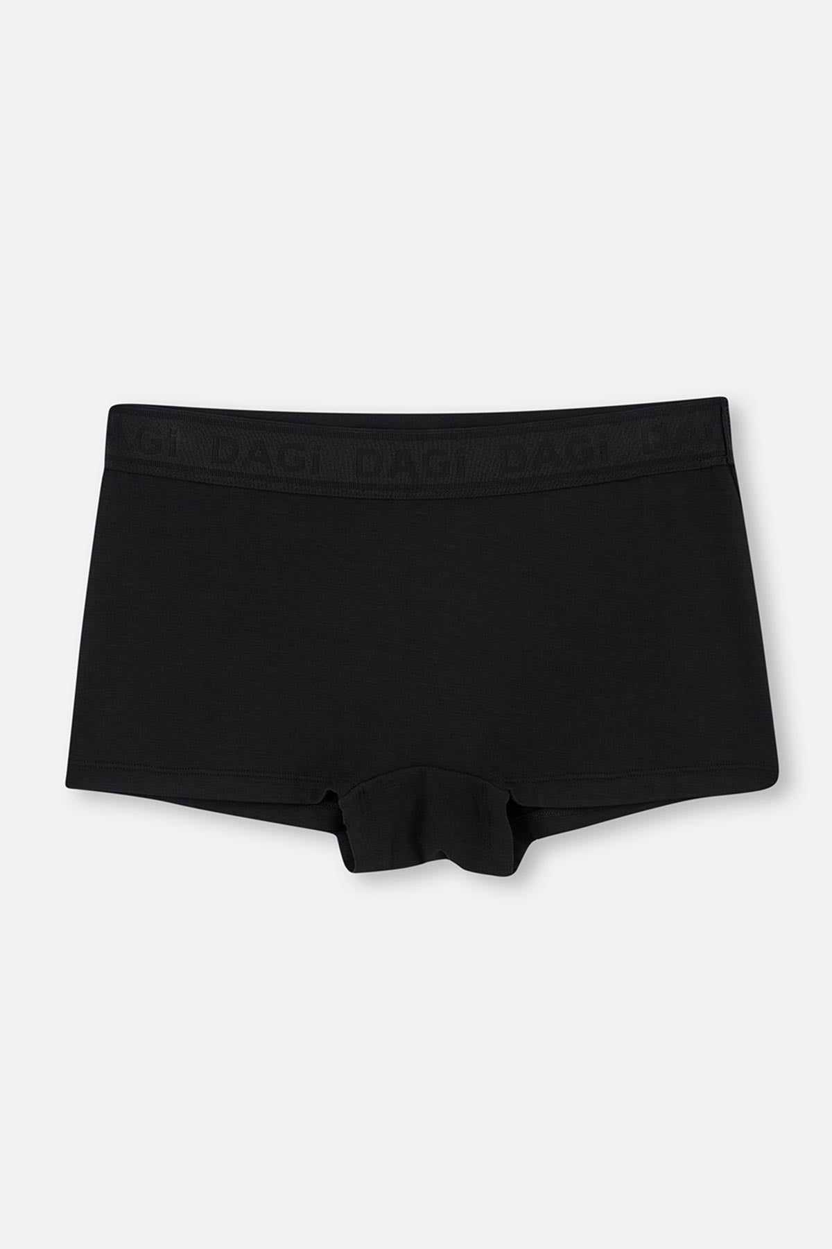 Siyah Kadın Basıc Modal Boxer
