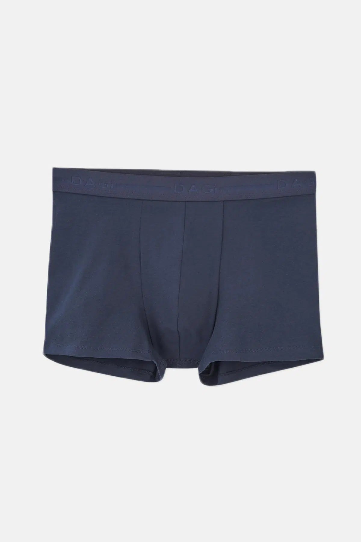 Lacivert 3'lü Düz Pamuk Boxer