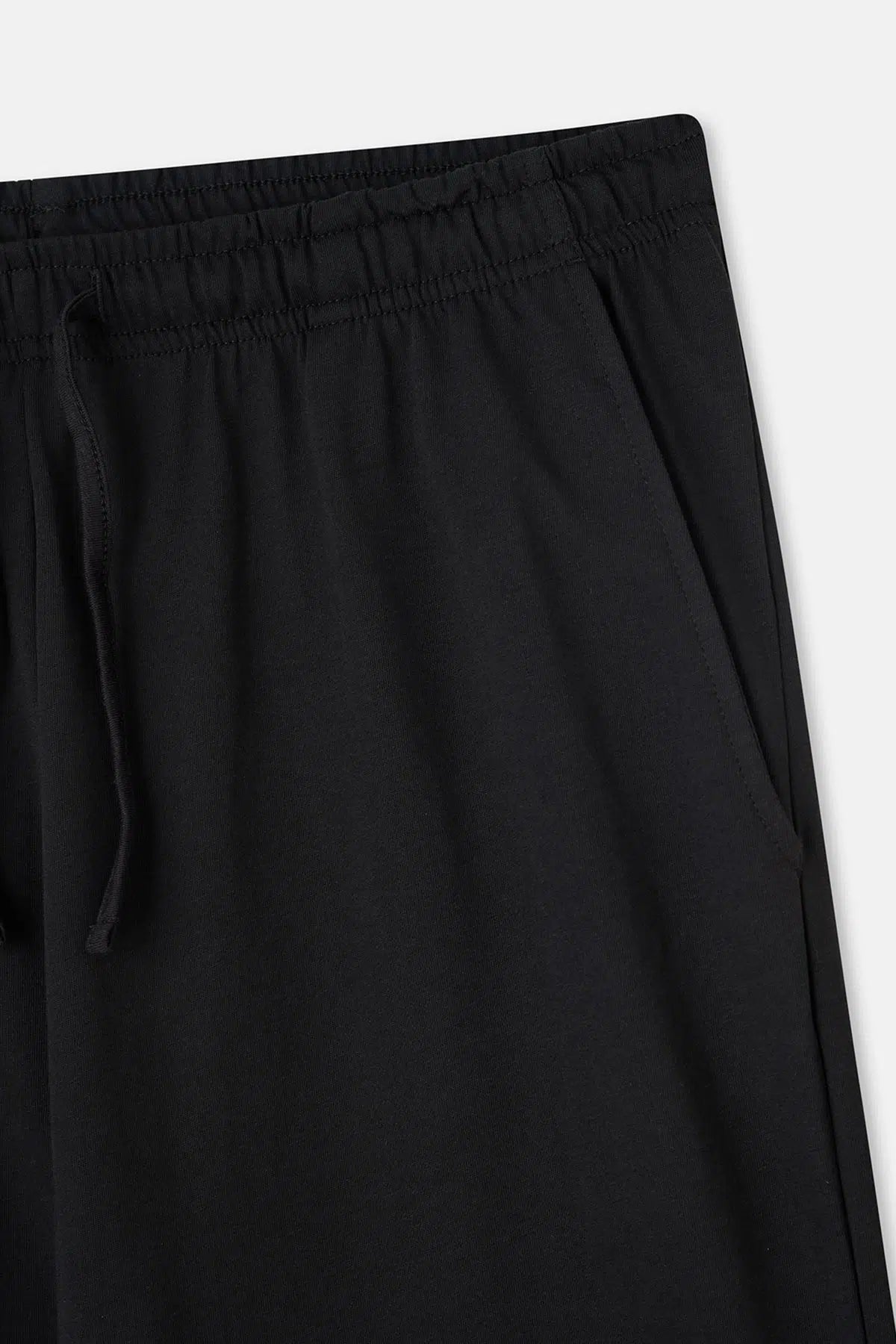 Siyah Süprem Cepli Pantolon Pijama Altı