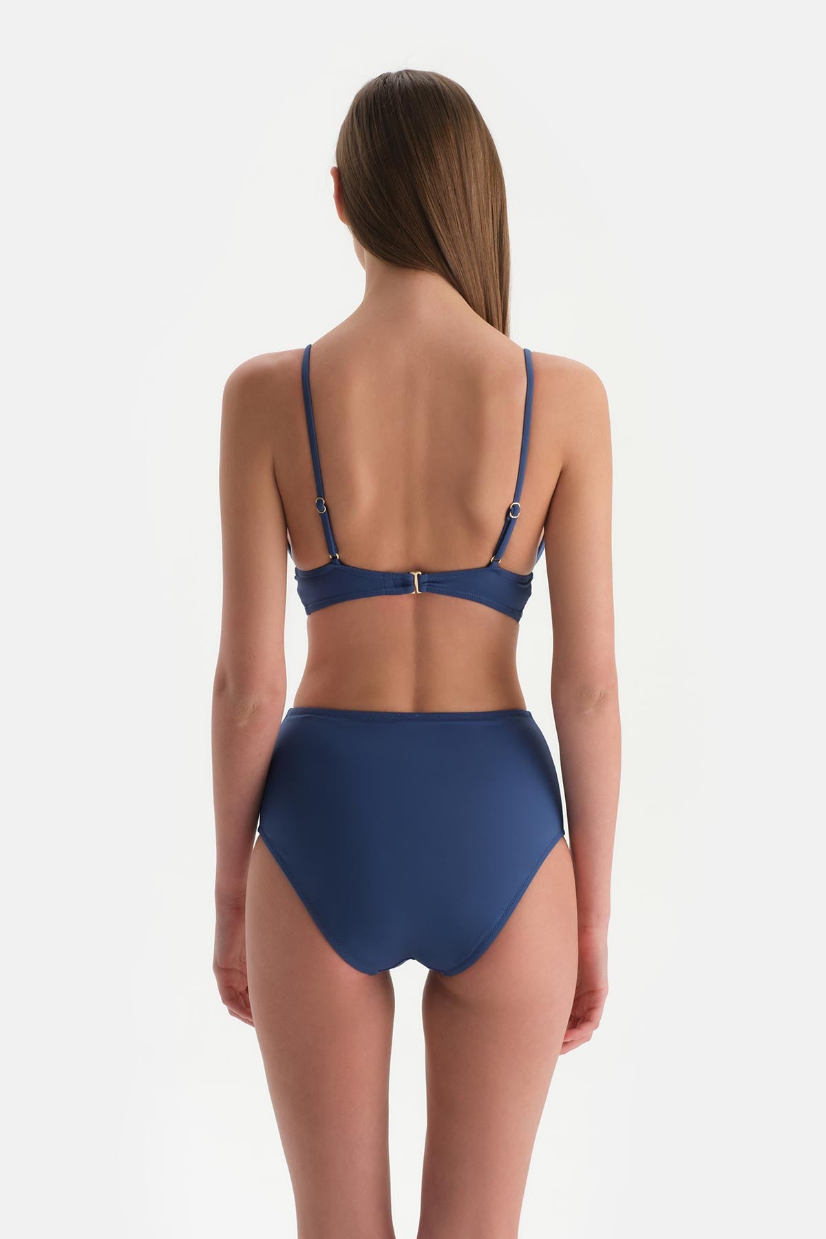 Indigo Yüksek Bel Bikini Altı
