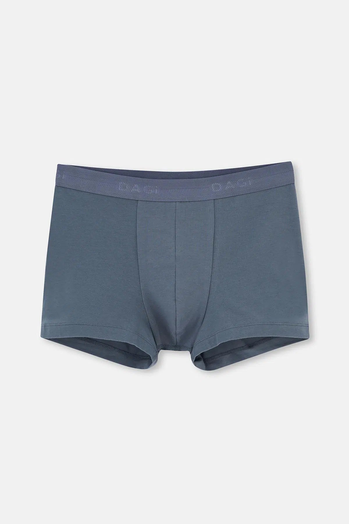 Lacivert 3'lü Desenli Pamuk Boxer