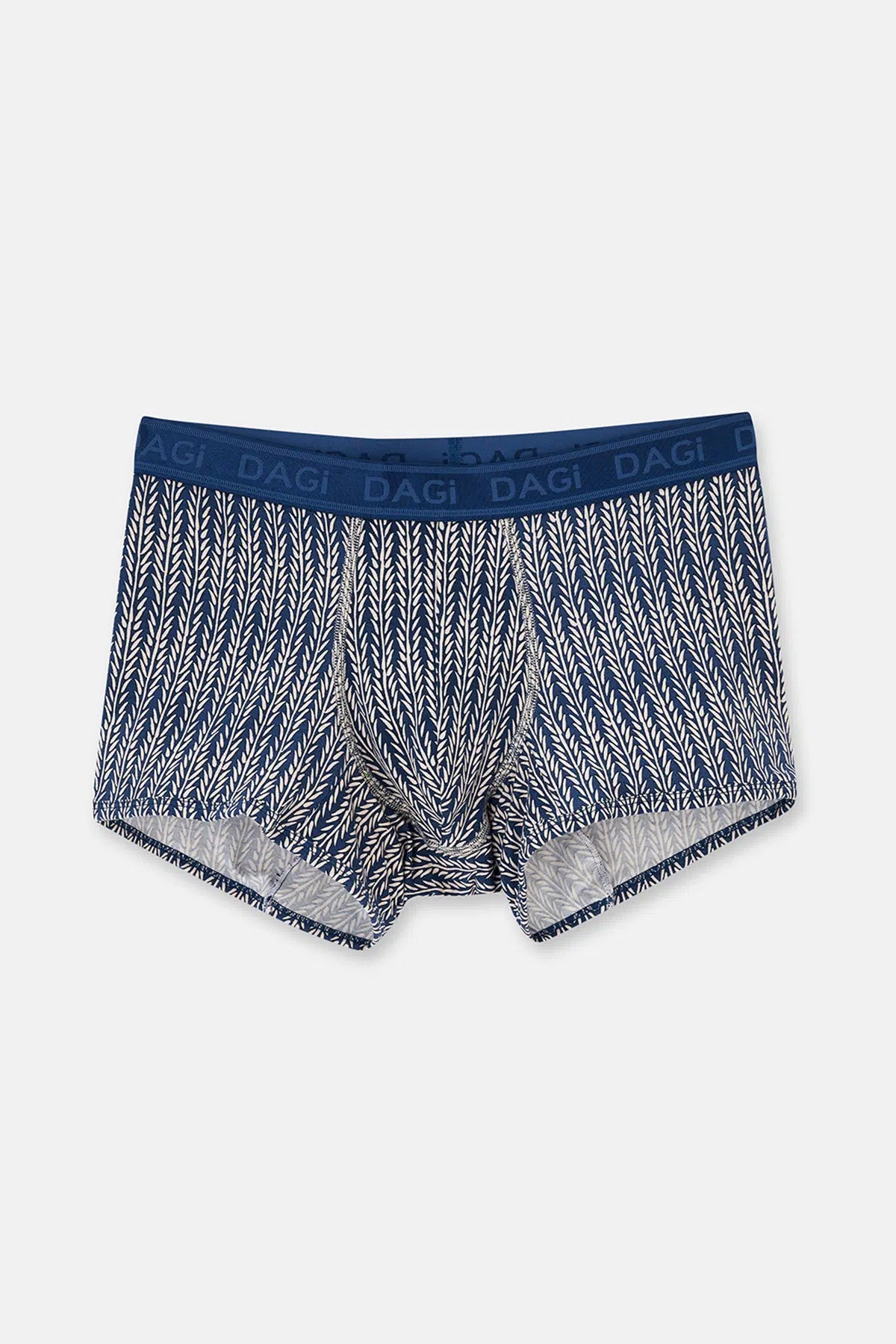 Lacivert Desenli Micro Modal Boxer