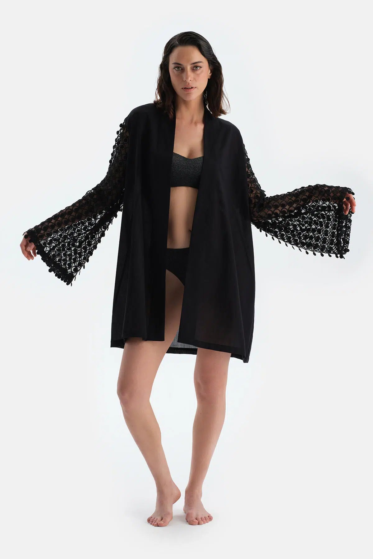 Siyah Kimono