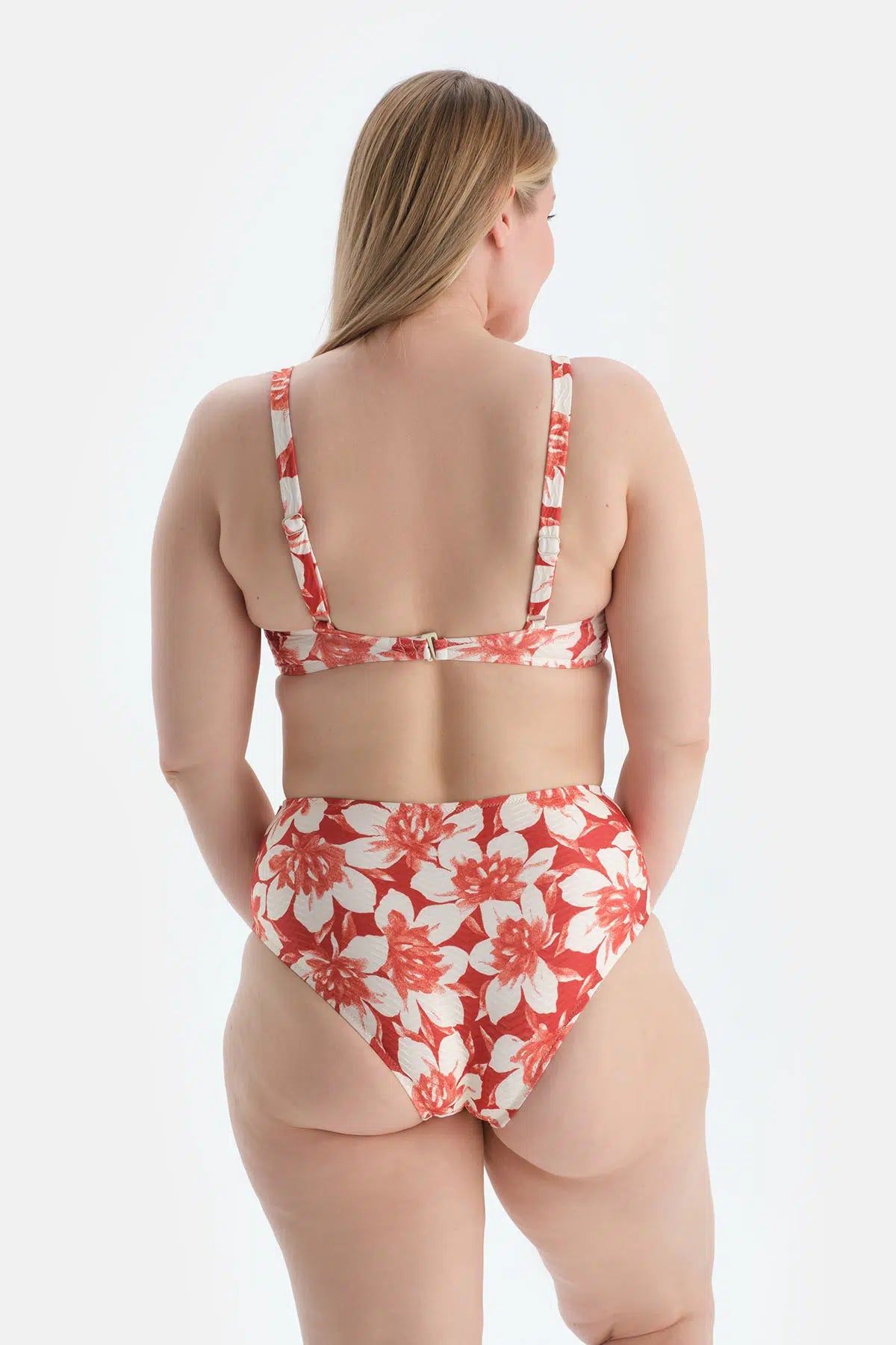 Multicolor Korseli Toparlayıcı Bikini Üst