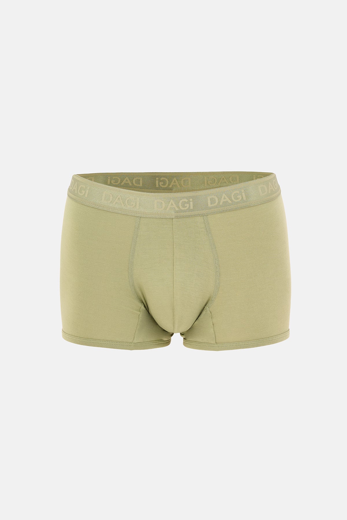 KOYU YEŞİL-YEŞİL 3'lü Düz Micro Modal Boxer