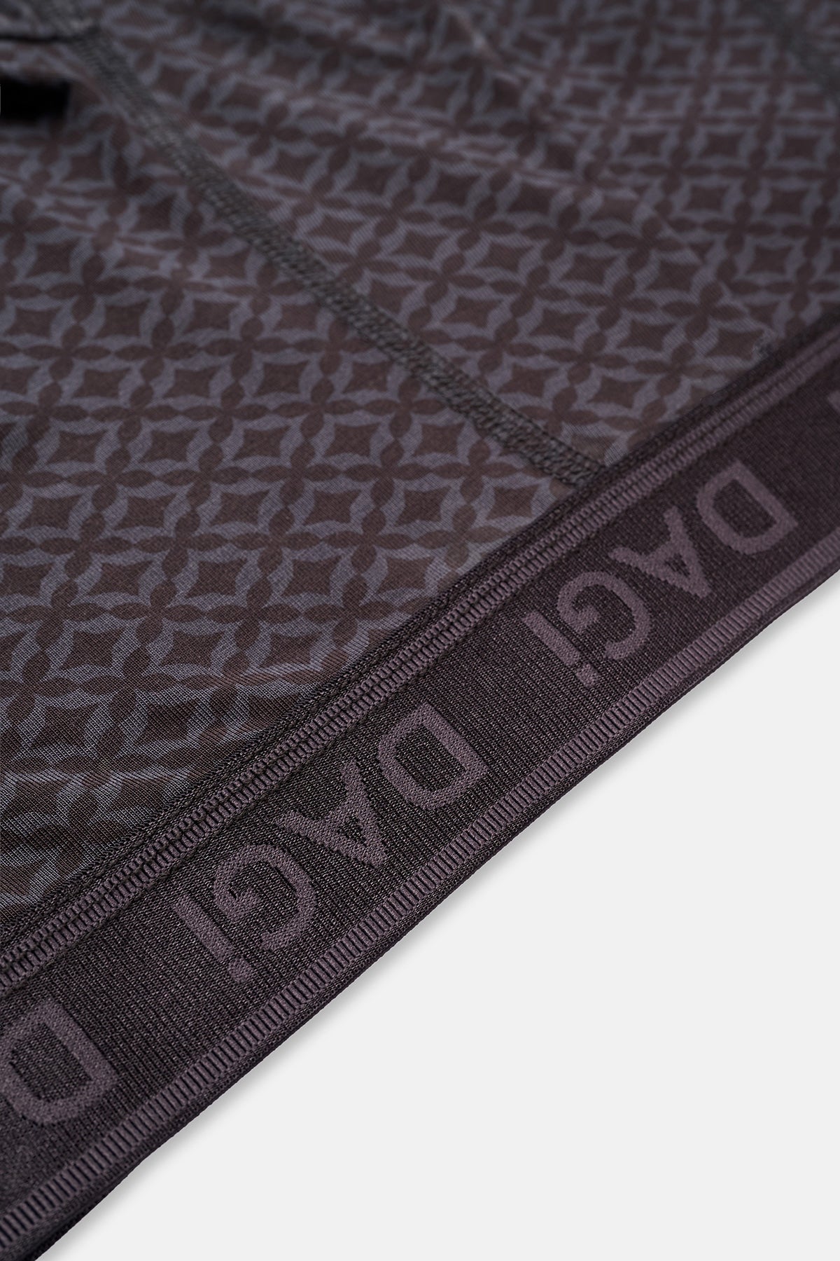 Siyah Desenli Micro Modal Boxer