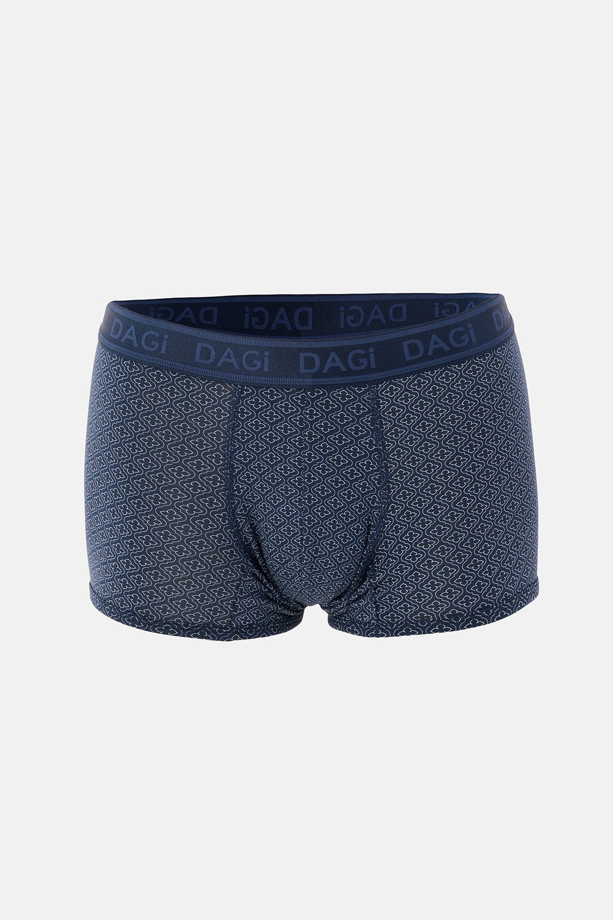 Lacivert Desenli Micro Modal Boxer