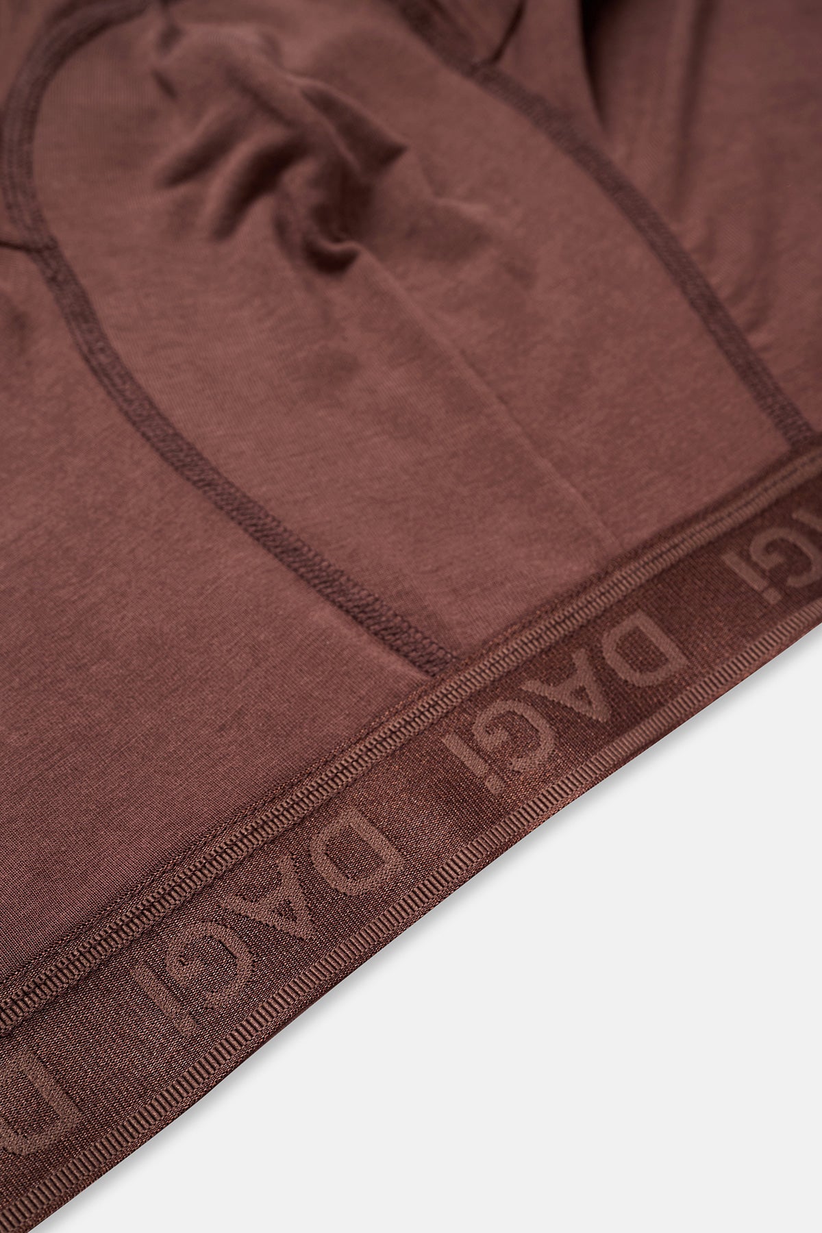 Kahverengi Desenli Micro Modal Boxer