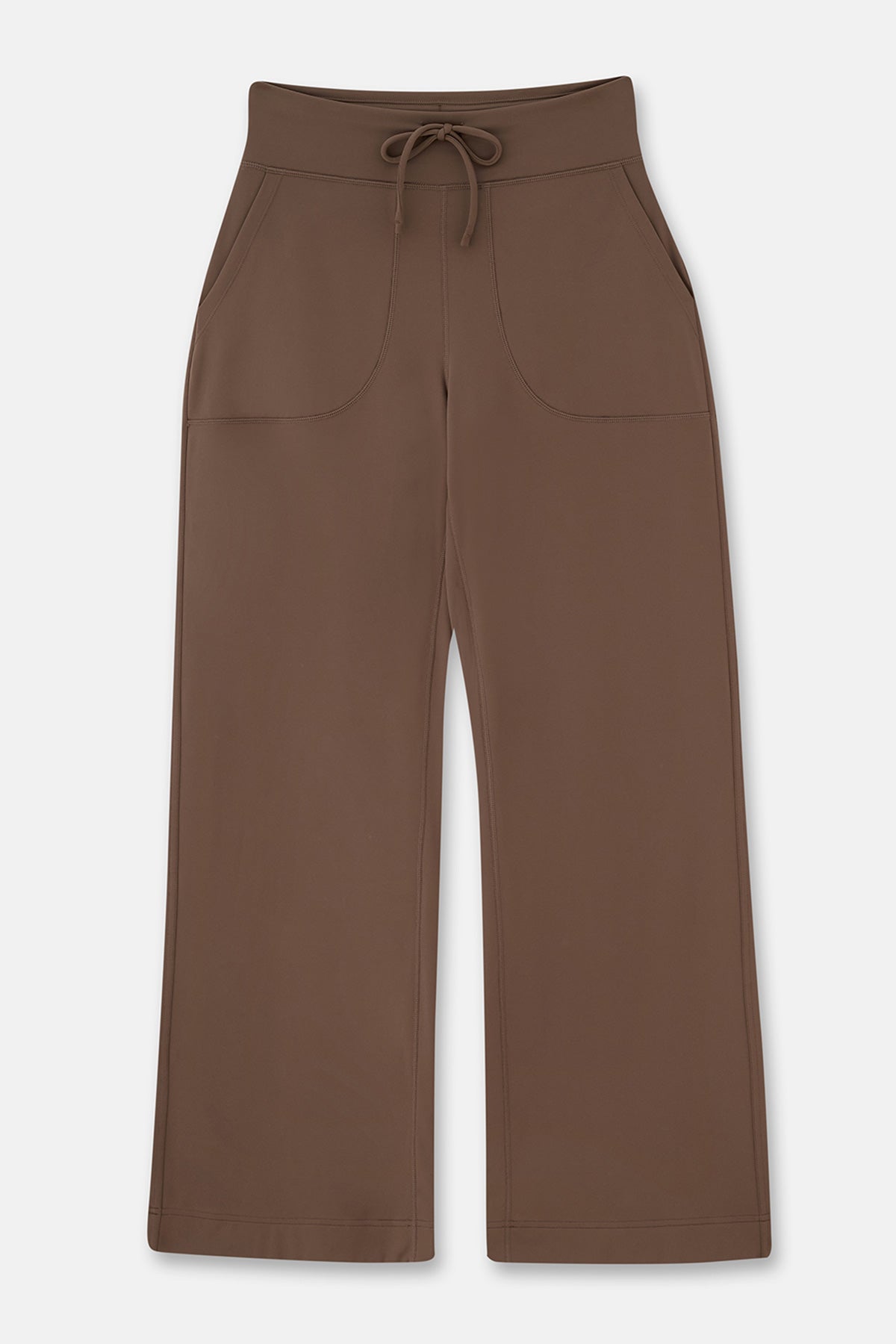 Kahverengi Cepli Bol Paça Pantolon