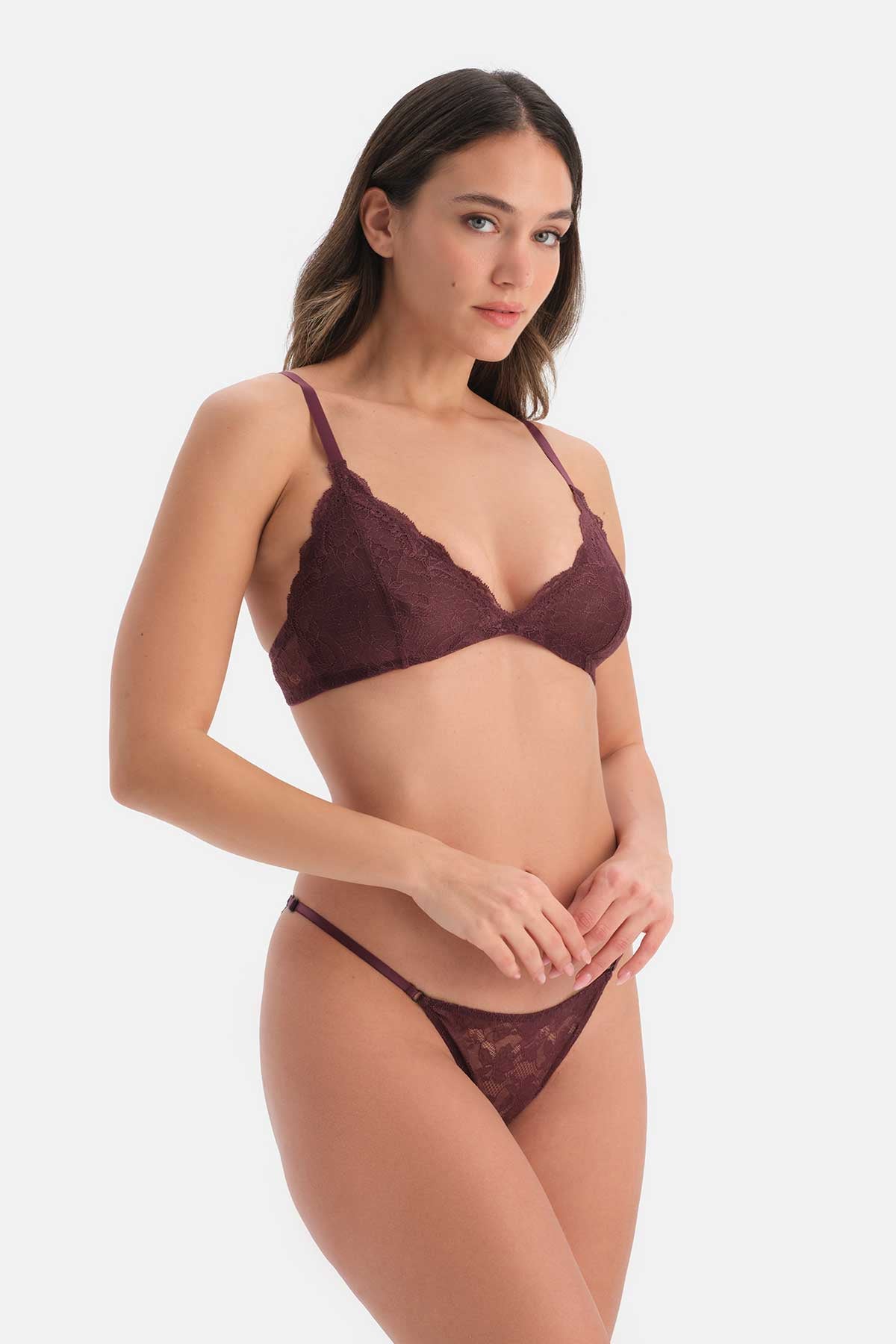 Bordo Dantelli Brazilian Külot