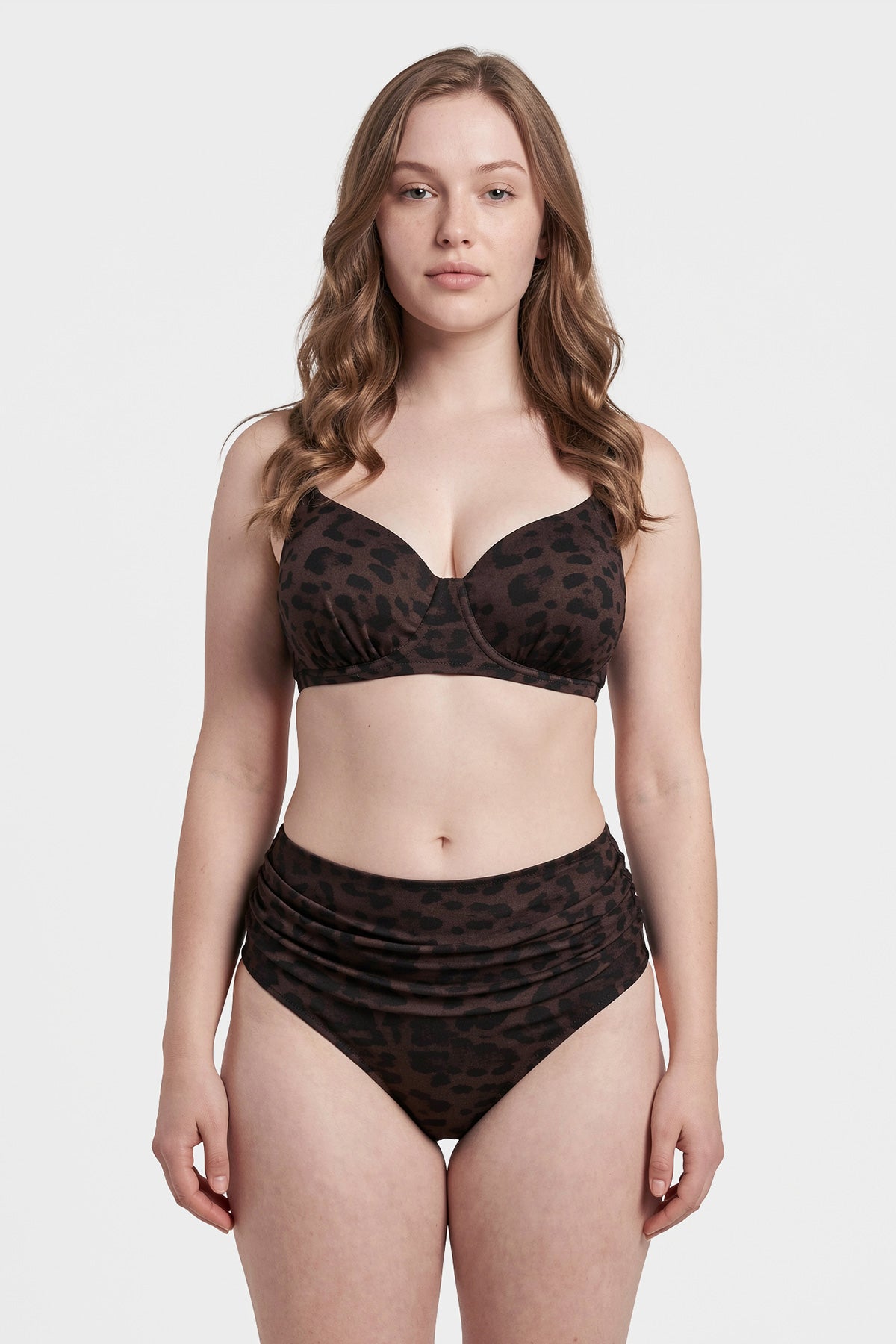 Multicolor Yüksek Bel Bikini Alt