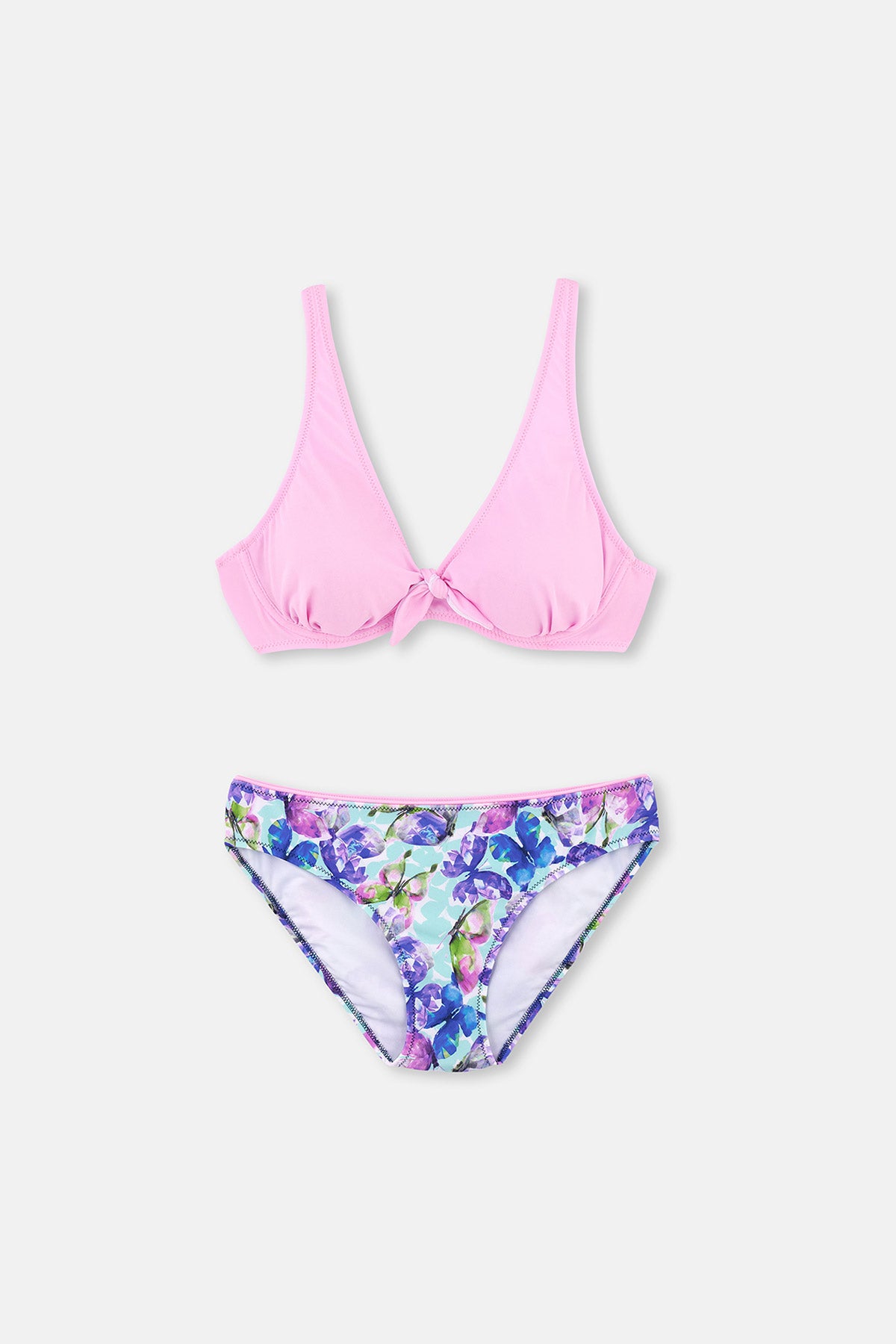 Fuşya 20125Bk Luplu Bikini Tk.