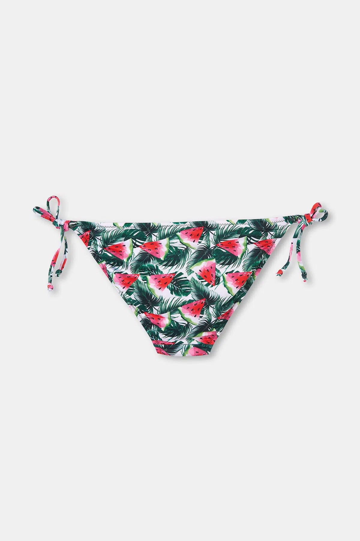 Yeşil Ince Bağcıklı Bikini Altı