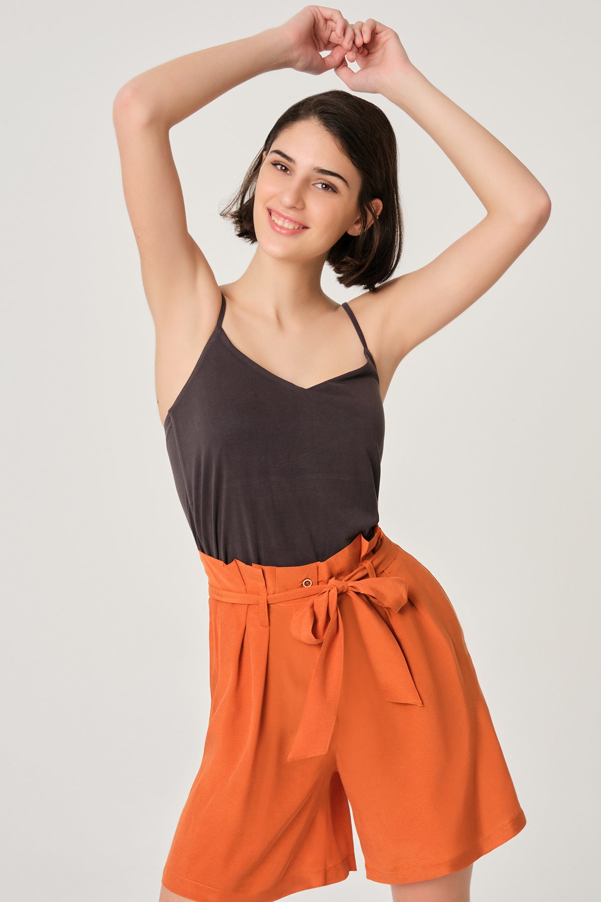 Füme Ip Askılı Atlet