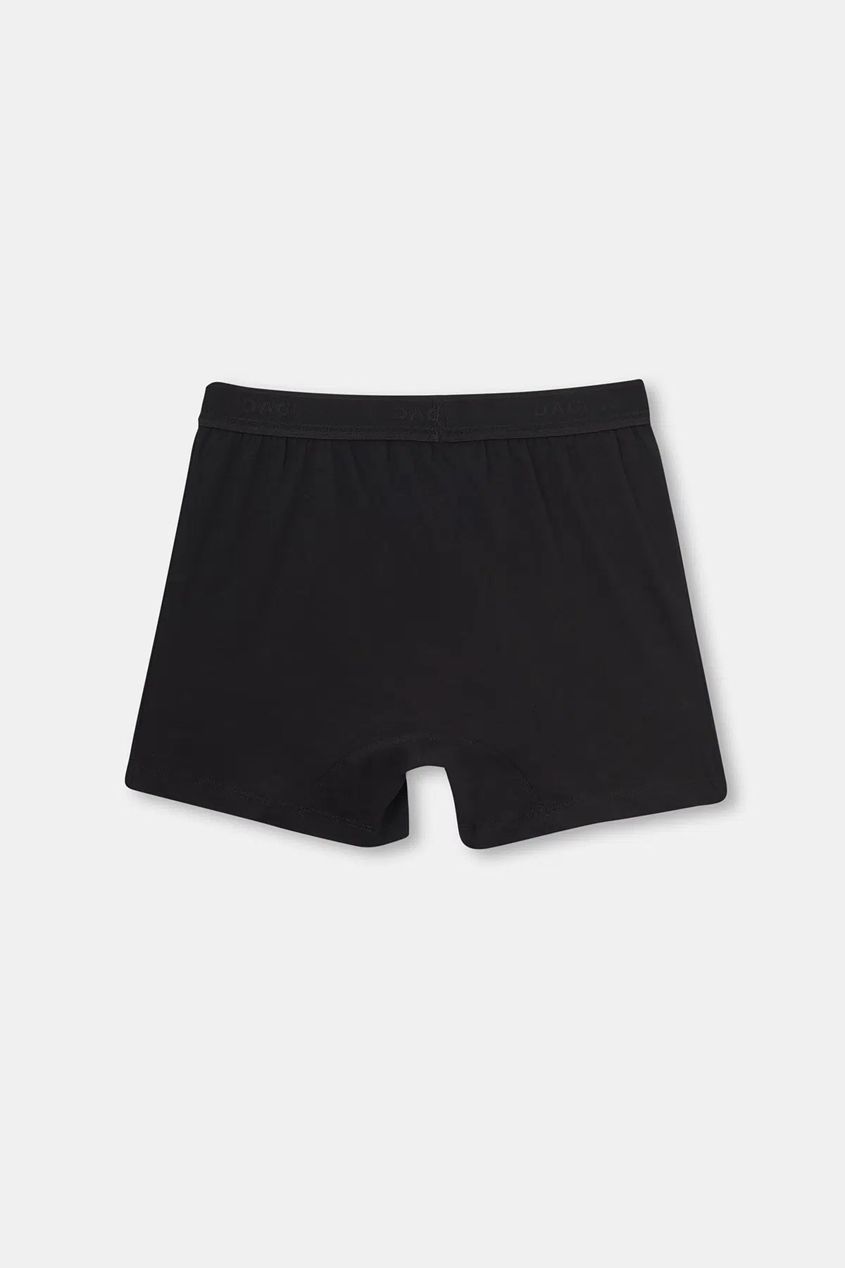 Siyah Baskılı Pamuklu Boxer