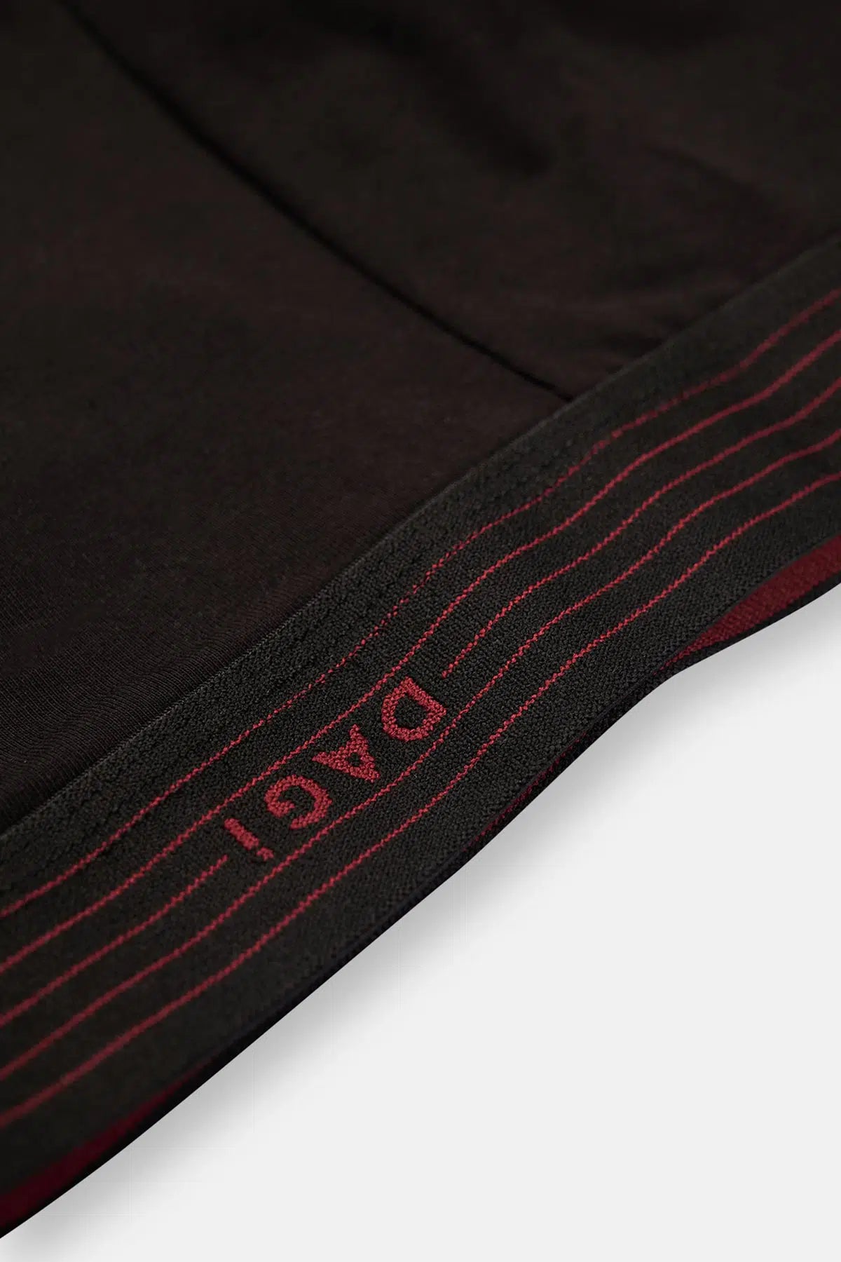 Siyah 5210 3'Lü Düz Pamuk Boxer