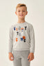 Gri Erkek Çocuk Sweatshirt