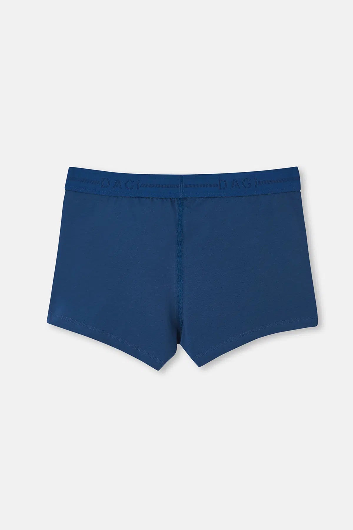 Petrol Mavi D-Men Compact Penye Spor Form Boxer