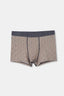 Haki D-Men Desenli Compact Penye Boxer
