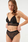 Siyah Dantelli Brazilian