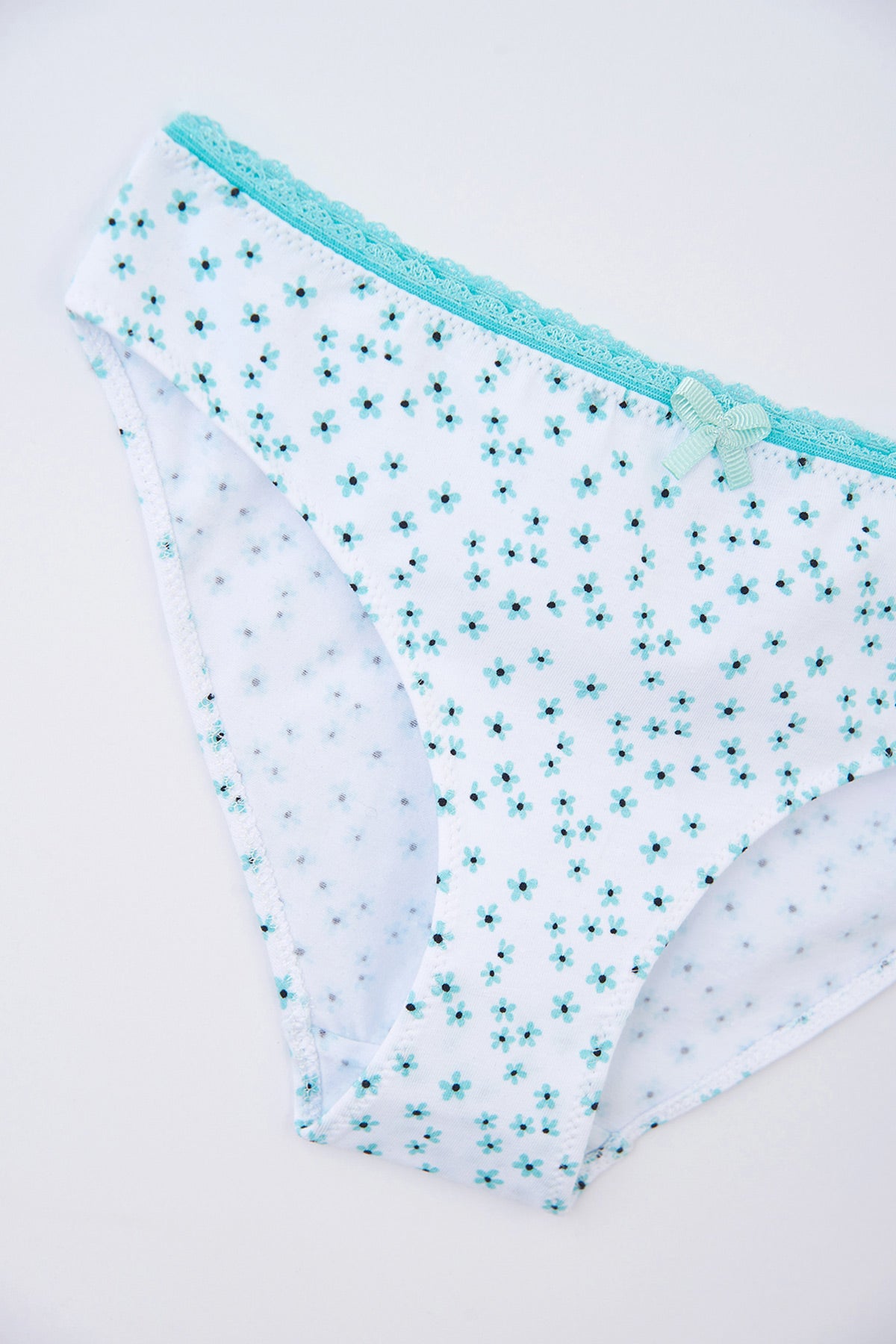 Mint Desenli Desenli 2 Li Slip