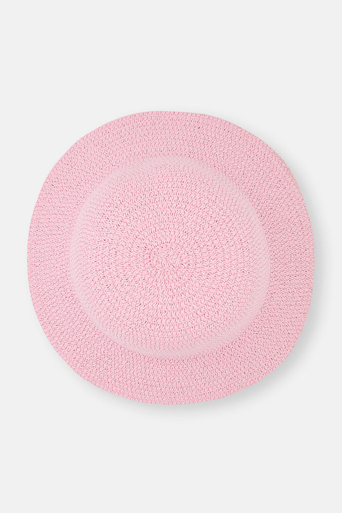 Pembe Hasır Şapka