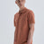 Kiremit Pamuklu Polo Yaka T-Shirt