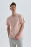 Somon Pamuk V Yaka T-Shirt