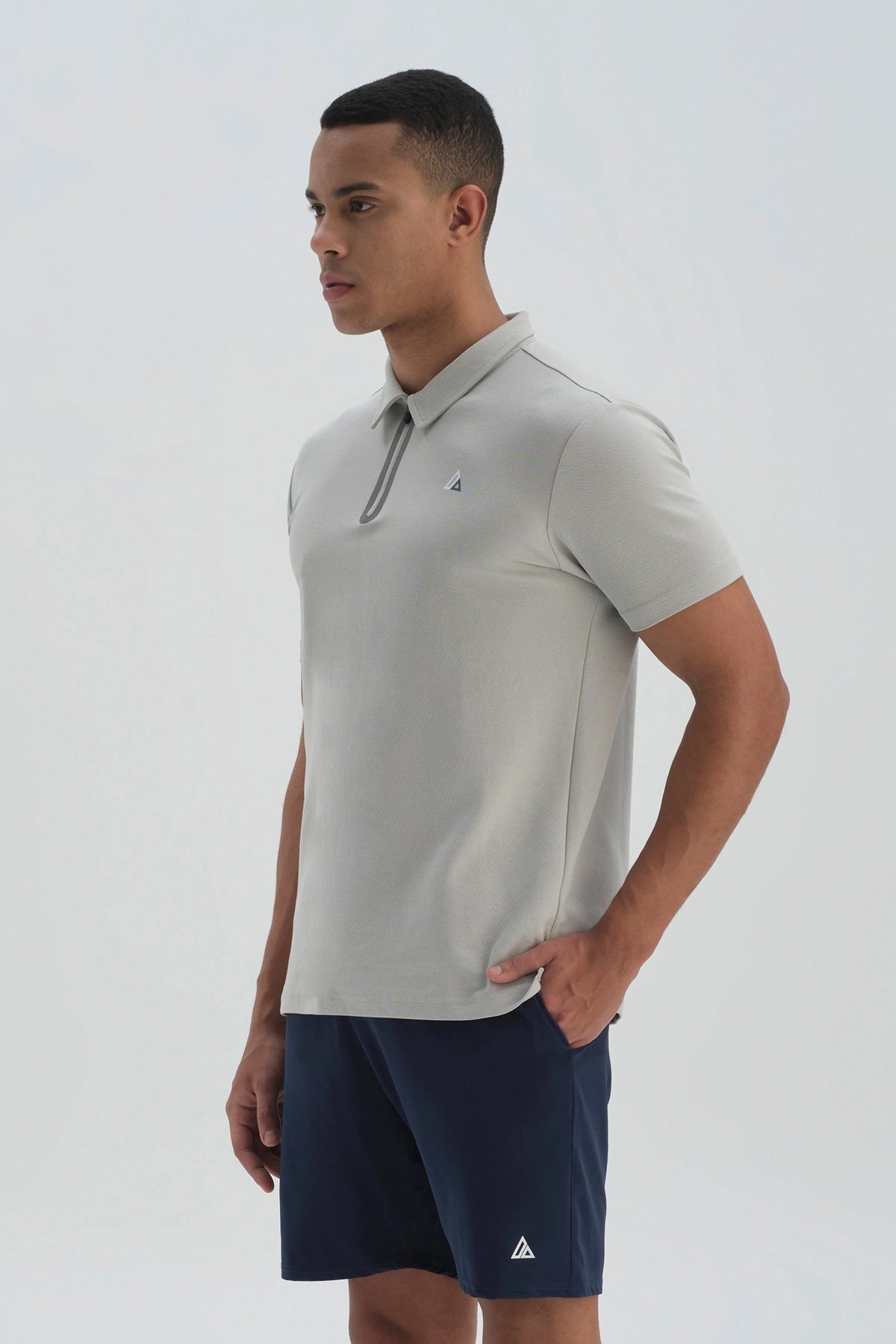 Gri Dagi Active Pamuklu T-Shirt
