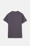 Antrasit Pamuk T-Shirt