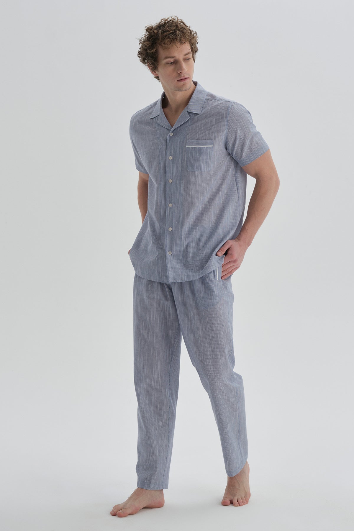 Mavi Pijama Takım