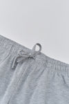 Siyah Pamuk Şortlu Pijama Takımı