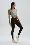 Gri Dagi Active Crop Atlet