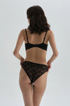 Siyah Dantelli Slip