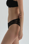 Siyah Dantelli Slip
