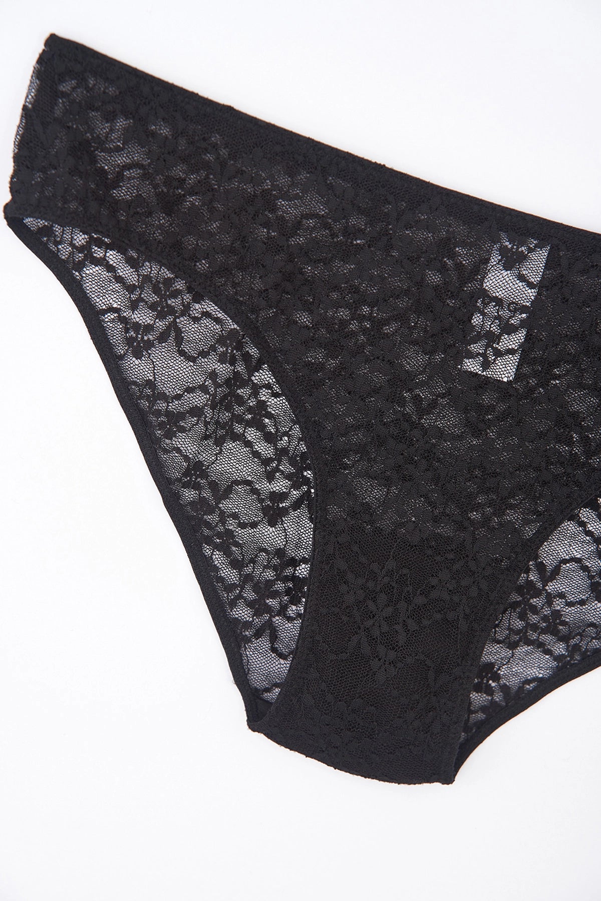 Siyah Dantelli Slip