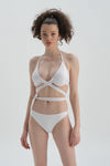 Beyaz Maksimum Toparlayıcı Bikini Üst